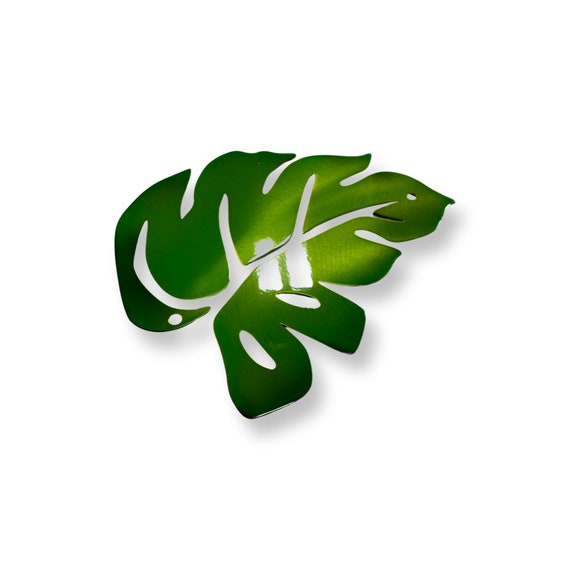 Tropical metal leaf wall art gallery wall accent, metal fern, rainforest decor, metal wall hanging, wall accent, tropical decor beach house