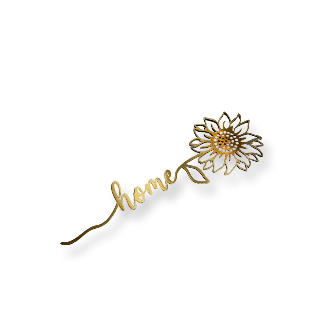 Sunflower Metal Wall Decor Home Wall Accent Rustic Home - Etsy