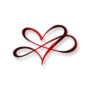 Infinity heart Valentine’s Day gift, anniversary gift, sweetheart gift idea, never ending love, eternal love gift