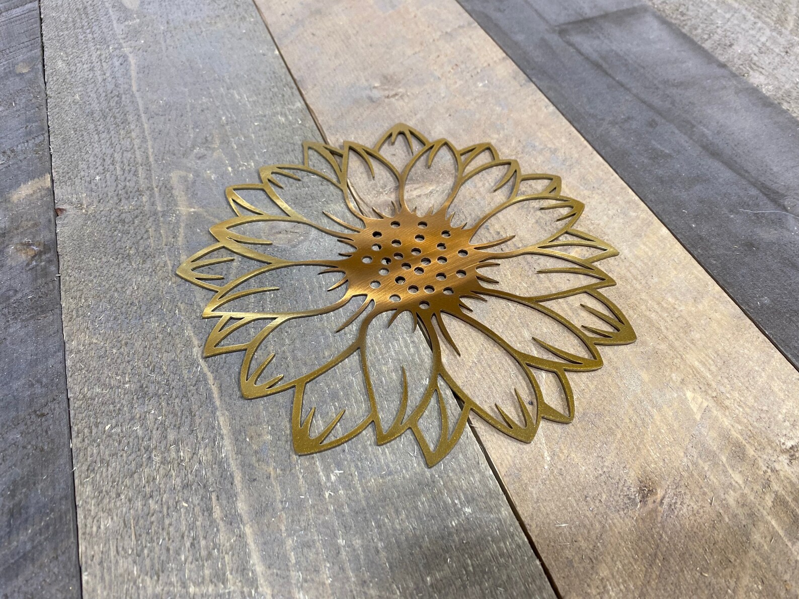 Sunflower Metal Wall Art Sunflower Decor She Shed Decor - Etsy