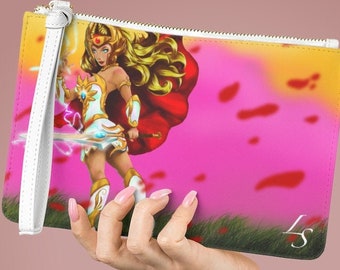 Princess Clutch Bag, Masters Universe, Princess of Power, Princess Adora, Princess Party, Cute Clutch, Clutch for Girls, Princess Cosplay