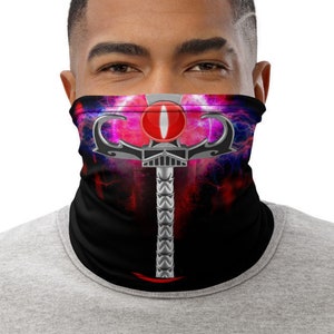 Thundercats Inspired All-Over Print Neck Gaiter l Face Mask l Face Covering l Headband l Bandana l Balaclava l Neck Warmer