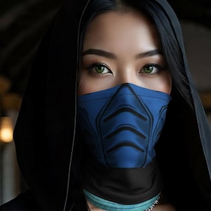 Sub-Zero Inspired All-Over Print Neck Gaiter Face Mask