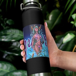 Aquarius 22oz Vacuum Insulated Bottle, Aquarius Birthday Gift, Aquarius Zodiac Gift, Aquarius Party, Aquarius Gift Women, Aquarius Print