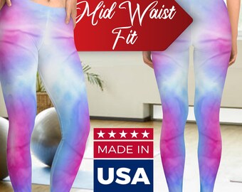Tie Dye Purple Stretchy Leggings, Leggings for Women, Skeleton Leggings, Sexy Leggings, Women's Leggings, Printed Leggings, Workout Pants