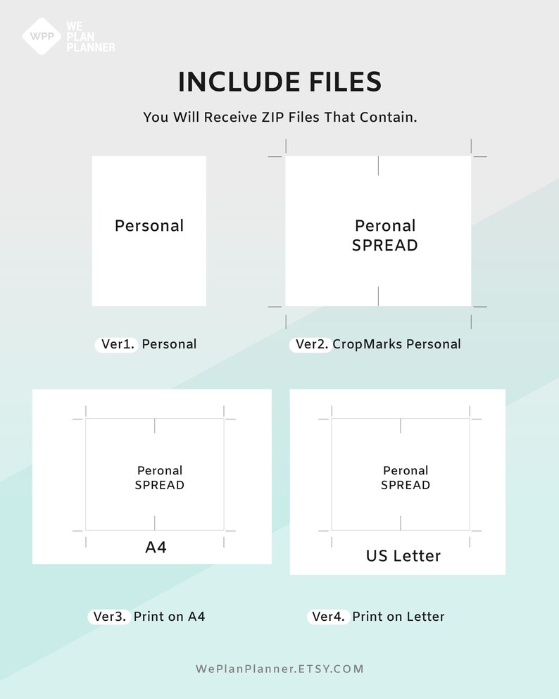 Week on One Page Printable Printable Weekly Planner Agenda Grid Weekly ...