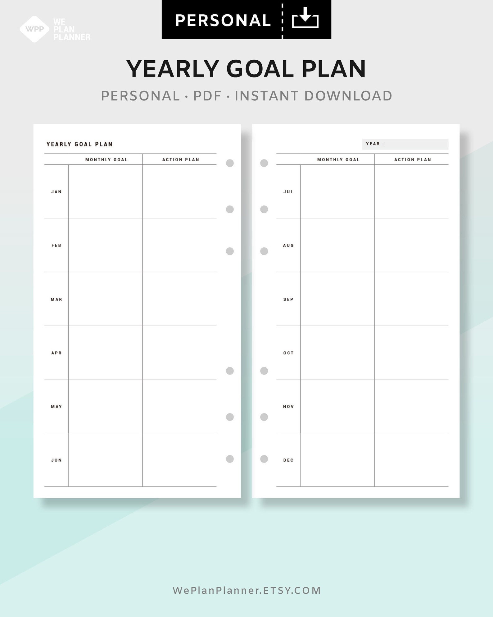 Yearly Goal Planner Goal Setting Annual Goal Plan Goal Action Plan Goal Yearly Goal Planner Goal Setting Annual Goal Plan Goal Action Plan Goal