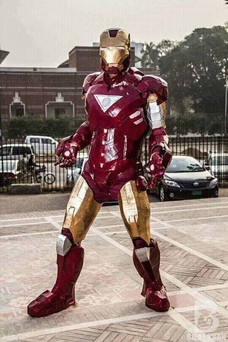 Iron Man Costume Iron Man Suit Cosplay Mark 6 48 85 Any | Etsy