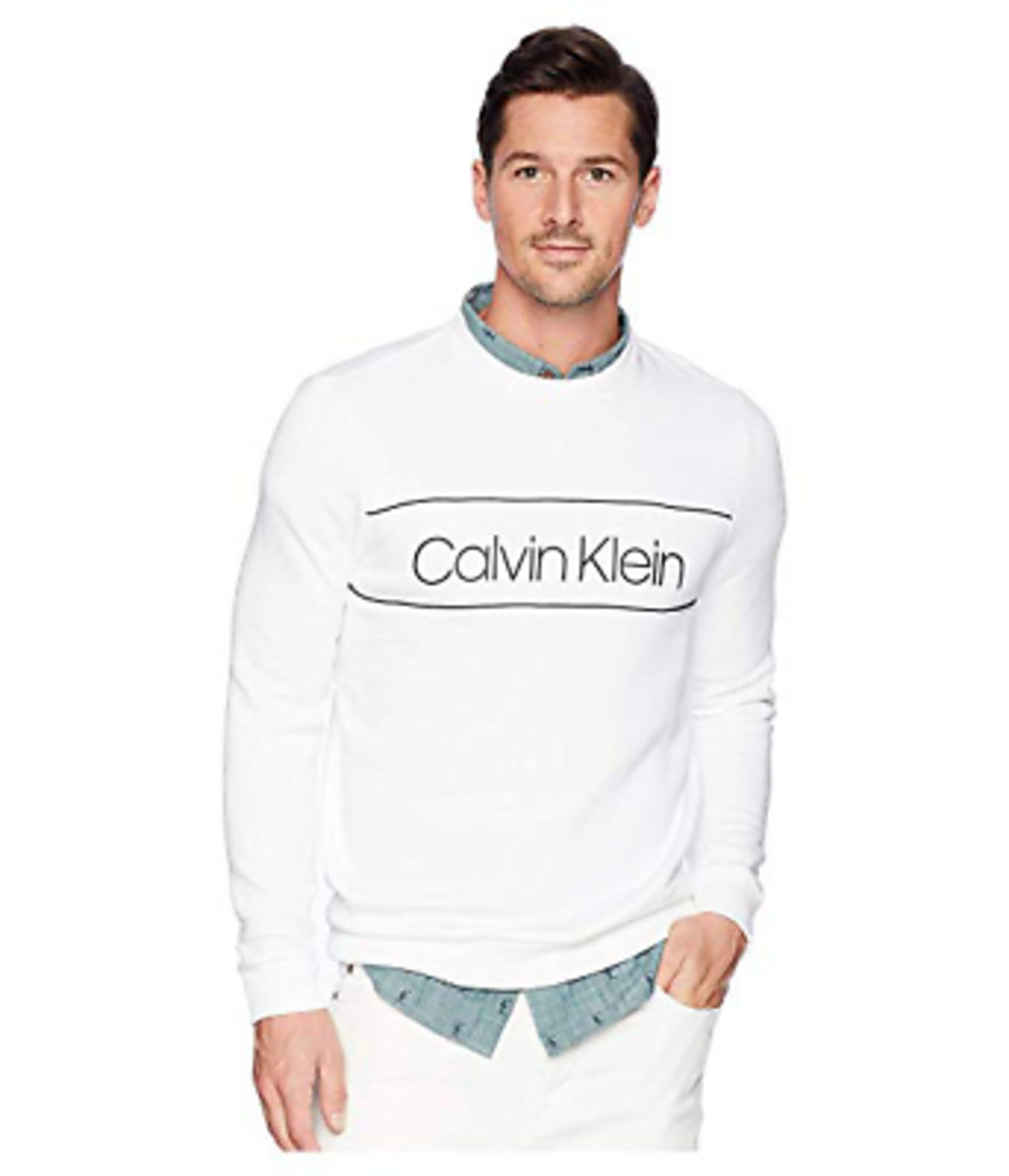Sudaderas Calvin Klein Hombre Baratas Nwt Ck Calvin Klein hombre suave-táctil polar logo sudadera de | Etsy