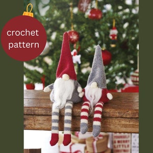 Christmas gnome elf on the shelf PDF pattern