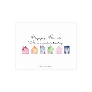 Cartes postales immobilières, Cadeau de pendaison de crémaillère, Cartes d'anniversaire de maison, Faire-part de déménagement, Nouveau propriétaire, Bundle courrier