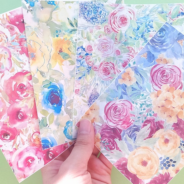 Floral Transfer Etsy Australia