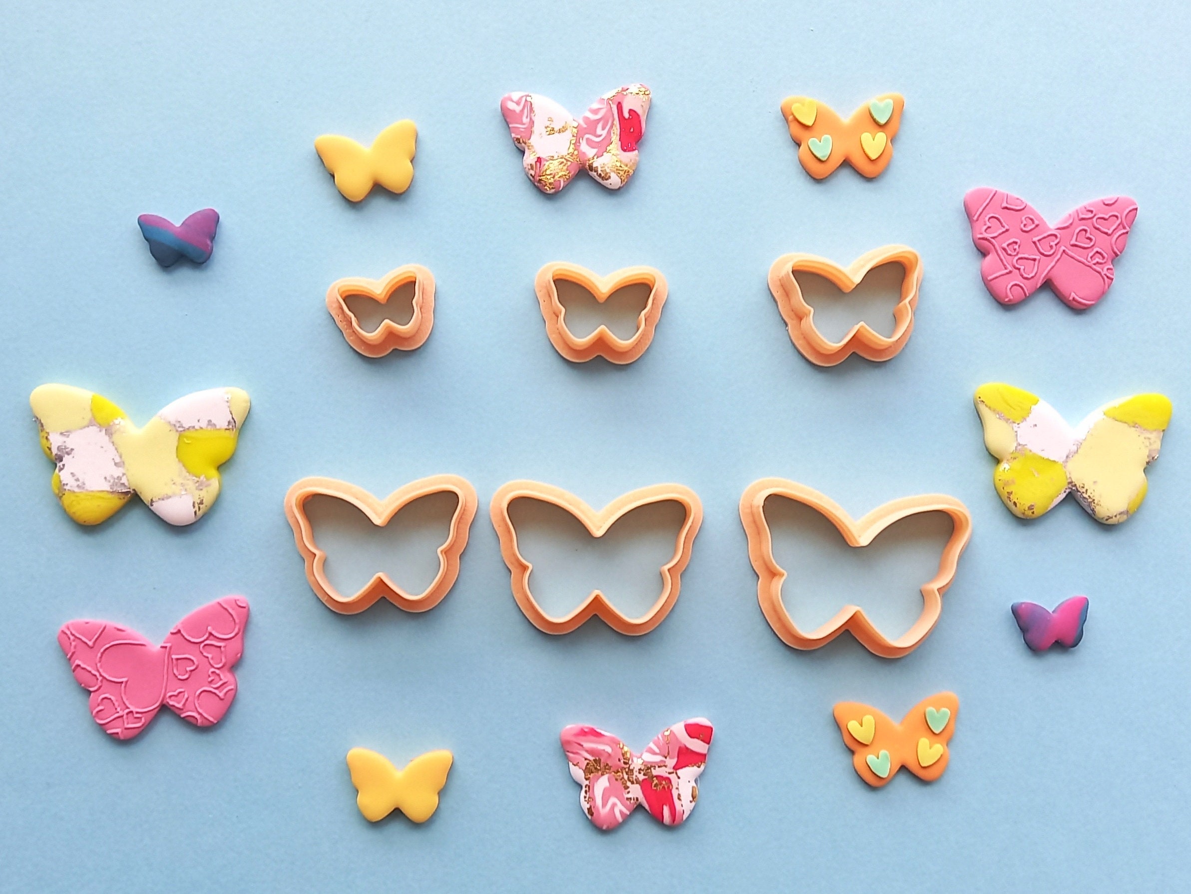 12pcs Polymer Clay Cutters Valentines Day, Valentines Polymer Clay