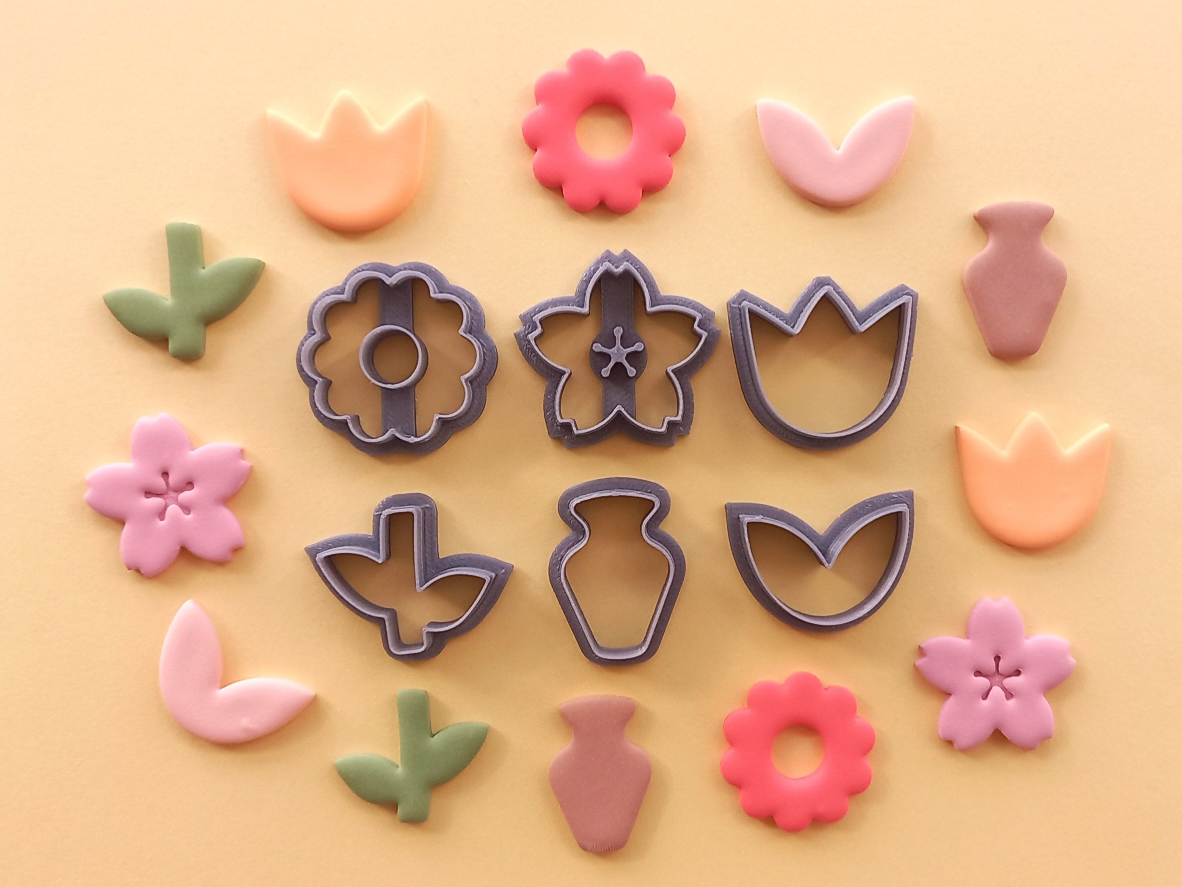 Craft Supplies & Tools Tools Polymer Clay Flower Vase Clay Cutter