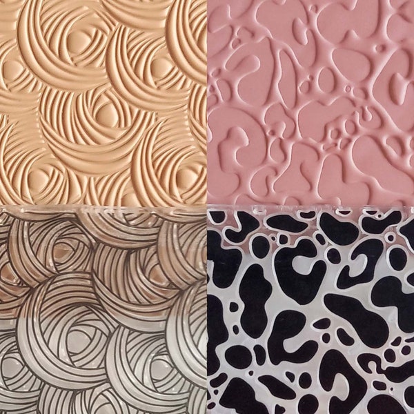 Texture Stamps for Polymer Clay Etsy