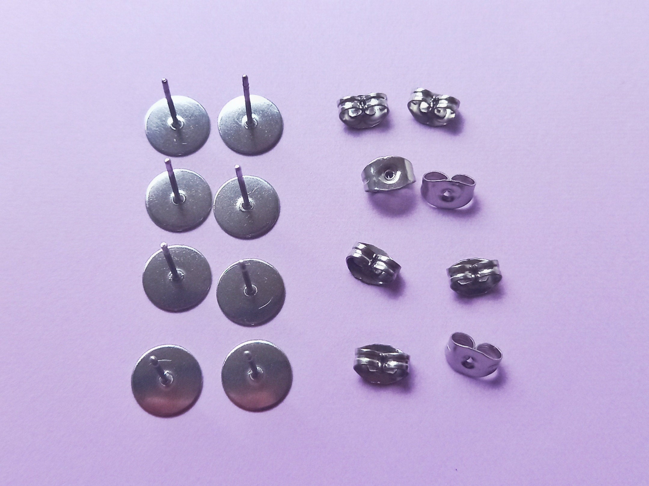 Earring Posts and backs Australia | Stud Posts | Hypoallergenic Surgi…