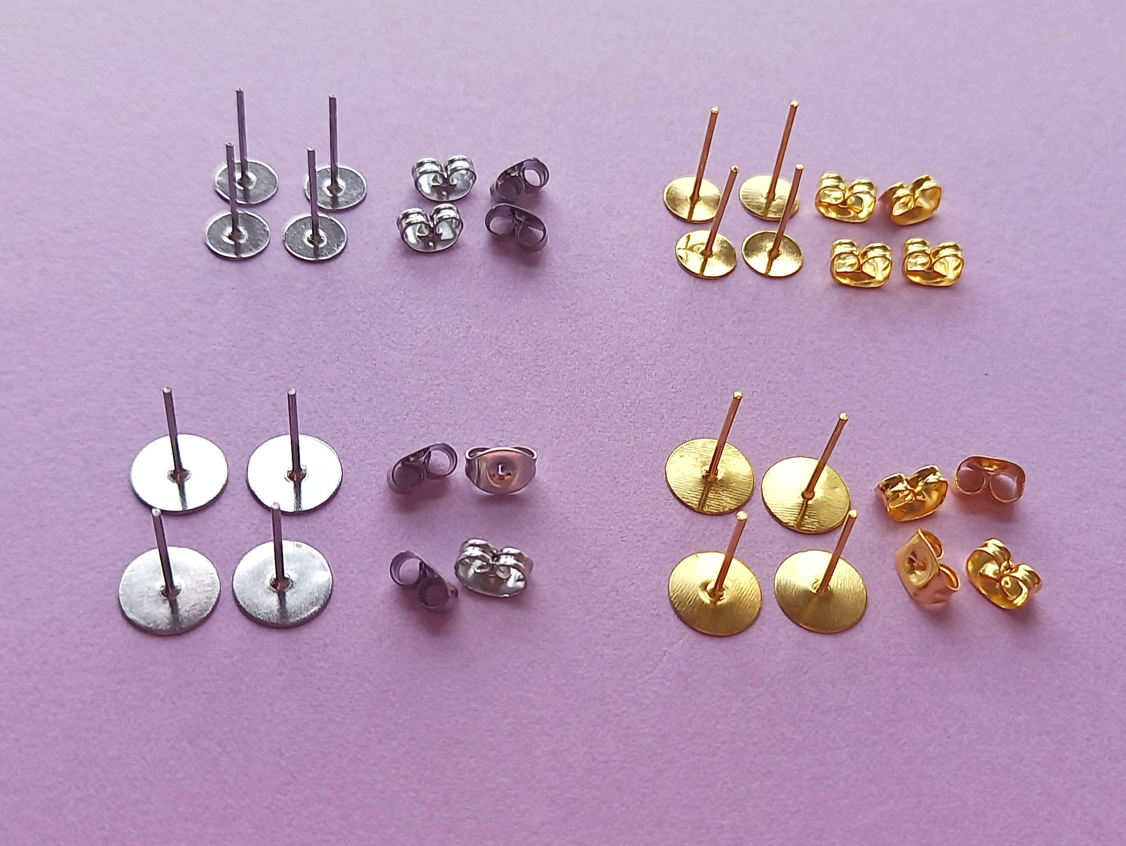 Hypoallergenic Earring Making Kit, 2000pcs Earring Making Supplies