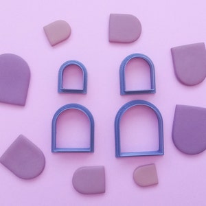 Arch Polymer Clay Cutter Set | Unique Clay Cutters | Clay Tools | Customized Clay Cutters