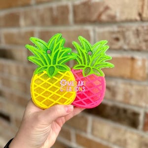 Pineapple Car Freshie Freshy - Summer Fruit Car Air Freshener, Car Scent, Air Freshener