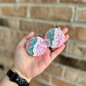 Glitter Geode VENT CLIPS Car Freshie Freshy - car air freshener, Car Scent, Air Freshener