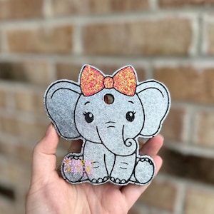 Cute Elephant with bow Car Freshie Freshy - Elephant Car Scent, Air Freshener