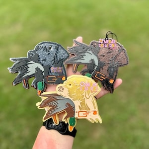 Duck Hunting with Lab Car Freshie Freshy - Hunting Dog car air freshener, Car Scent, Air Freshener