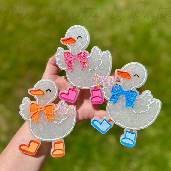 Goose with Bow Car Freshie Freshy - Car Porch Goose, Duck with Bow Car Scent, Air Freshener