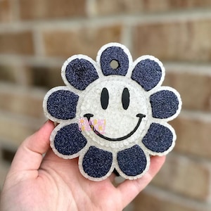 Retro Smiley Flower Car Freshie Freshy - car air freshener, Car Scent, Air Freshener
