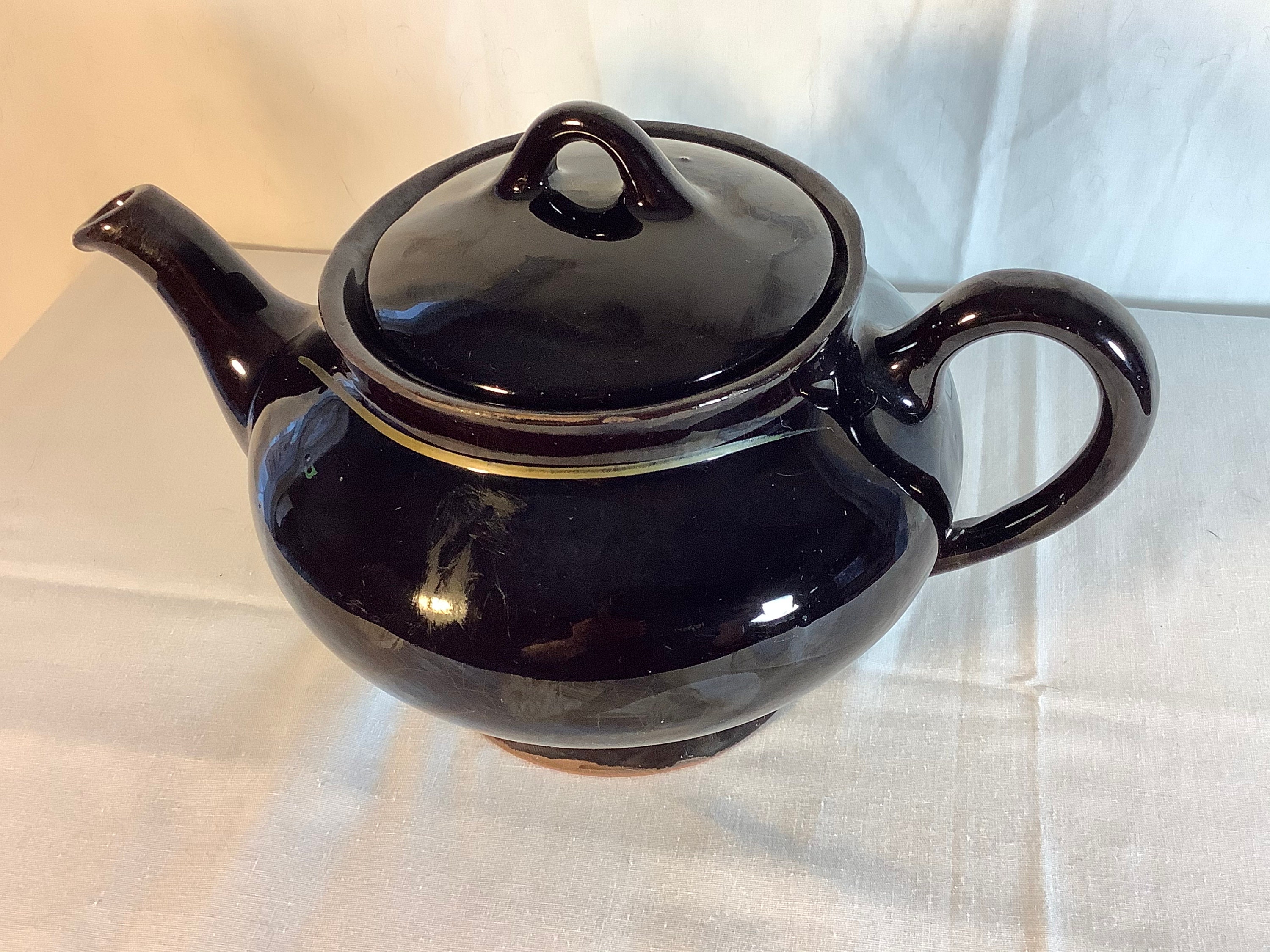 Brown Teapot Royal Canadian Etsy UK