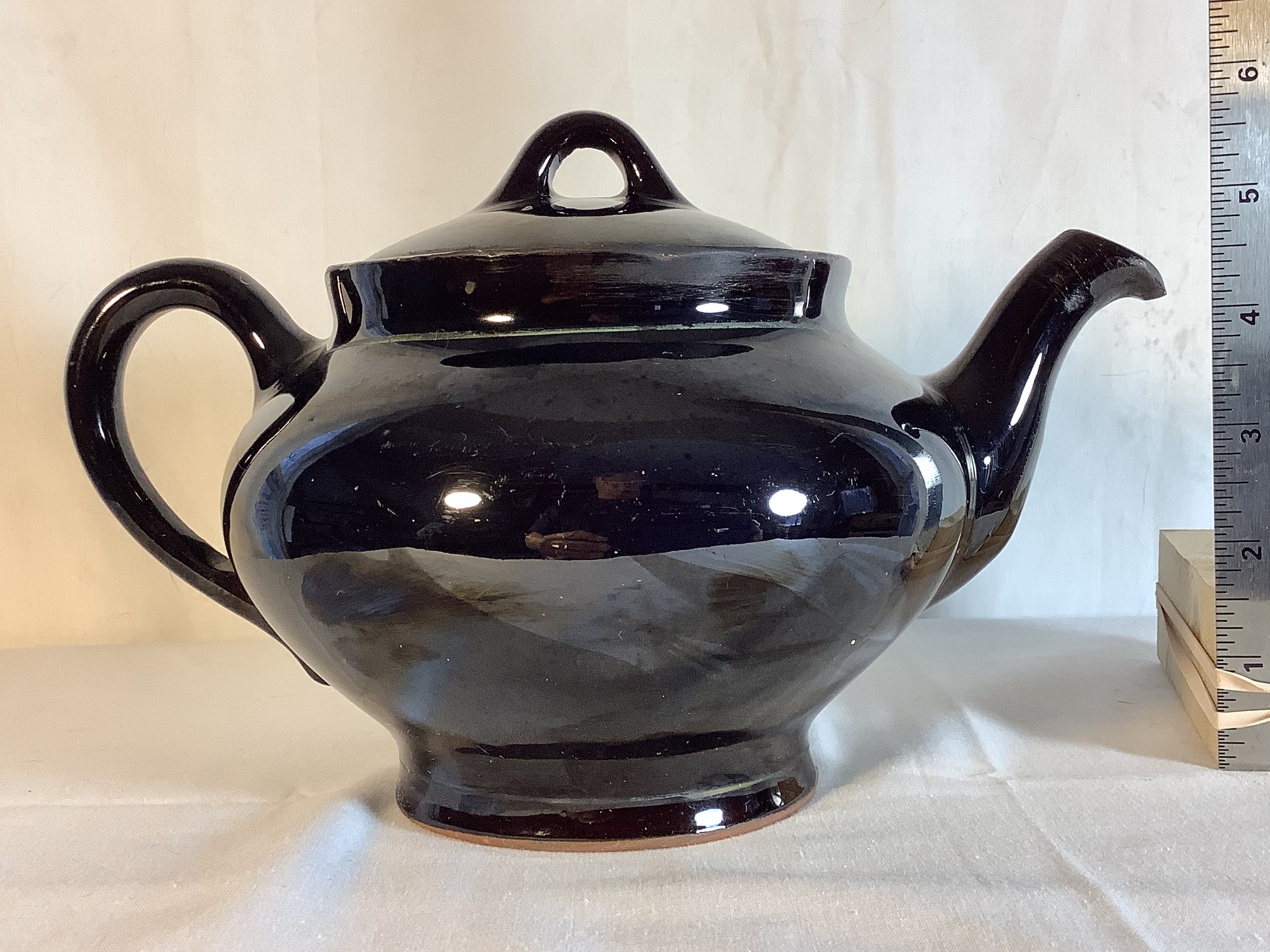 Brown Teapot Royal Canadian Etsy UK