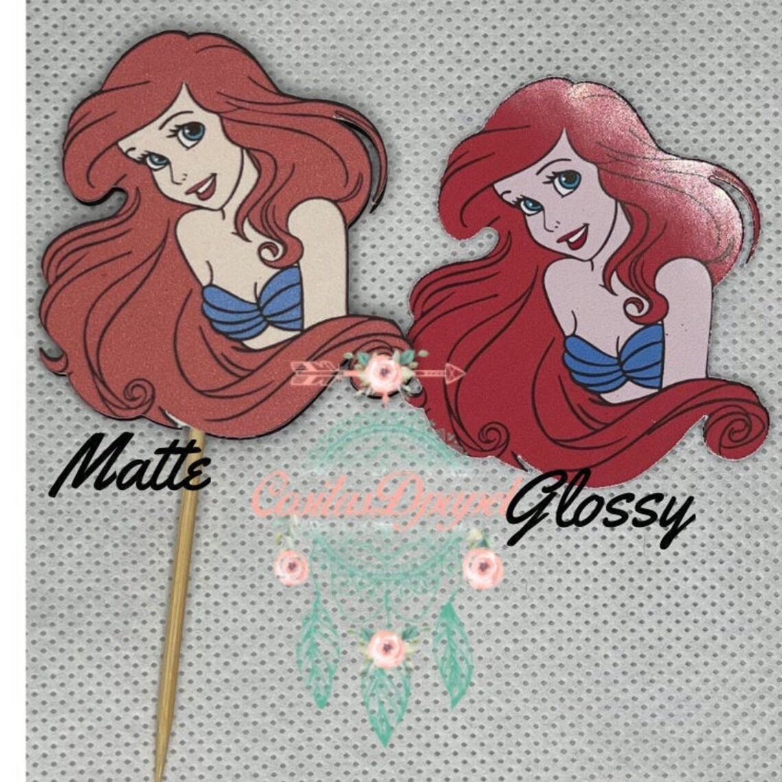 Disney inspired cupcake toppers Etsy