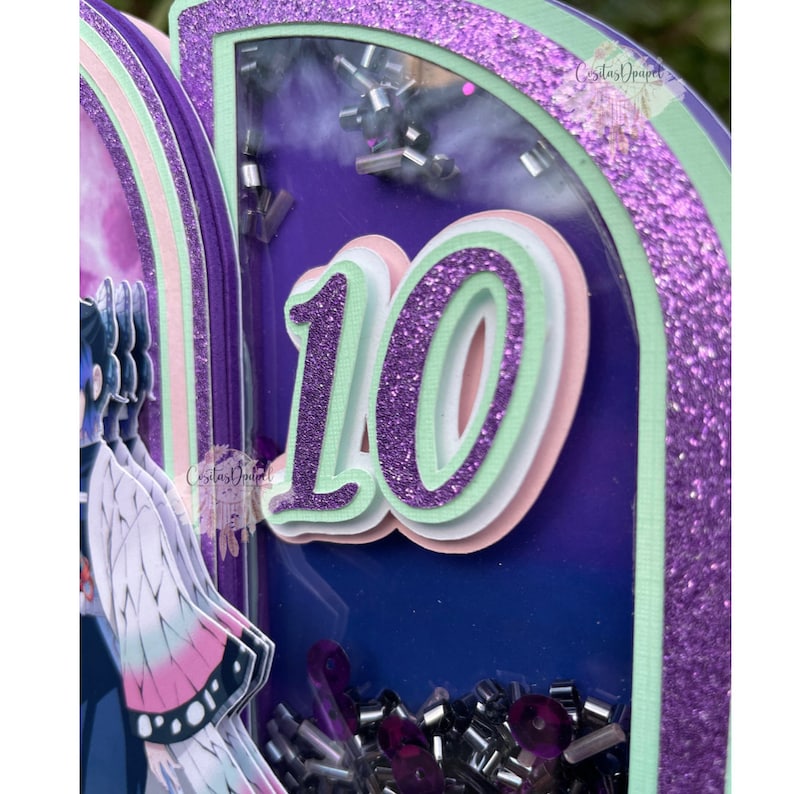 Butterfly Girl Cake Topper, 3d Cake Topper, Shaker Cake Topper, Shaker With Lights Cake Topper