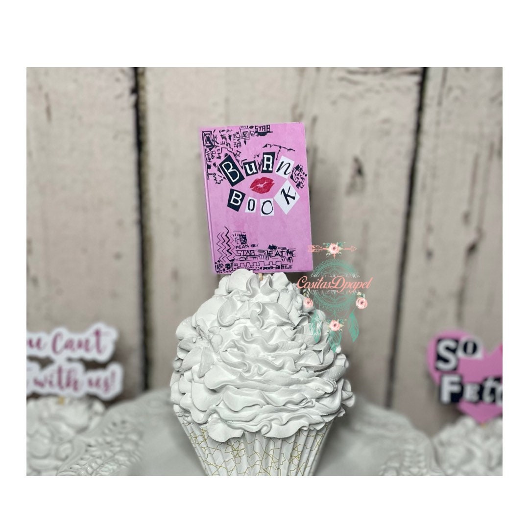 Mean Girls Inspired Cupcake Toppers Etsy