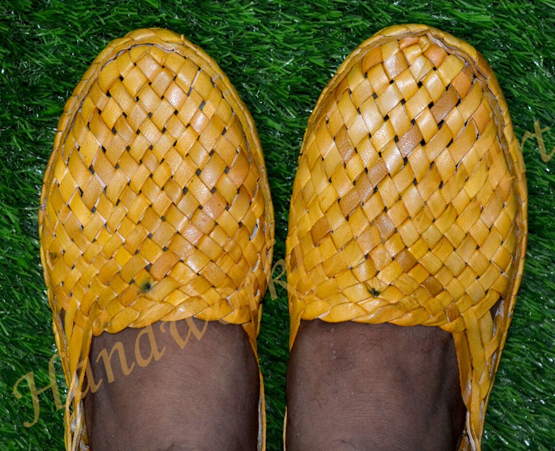 Mens Woven Mules Leather Mules Shoe Criss Cross Leather Mens Etsy UK