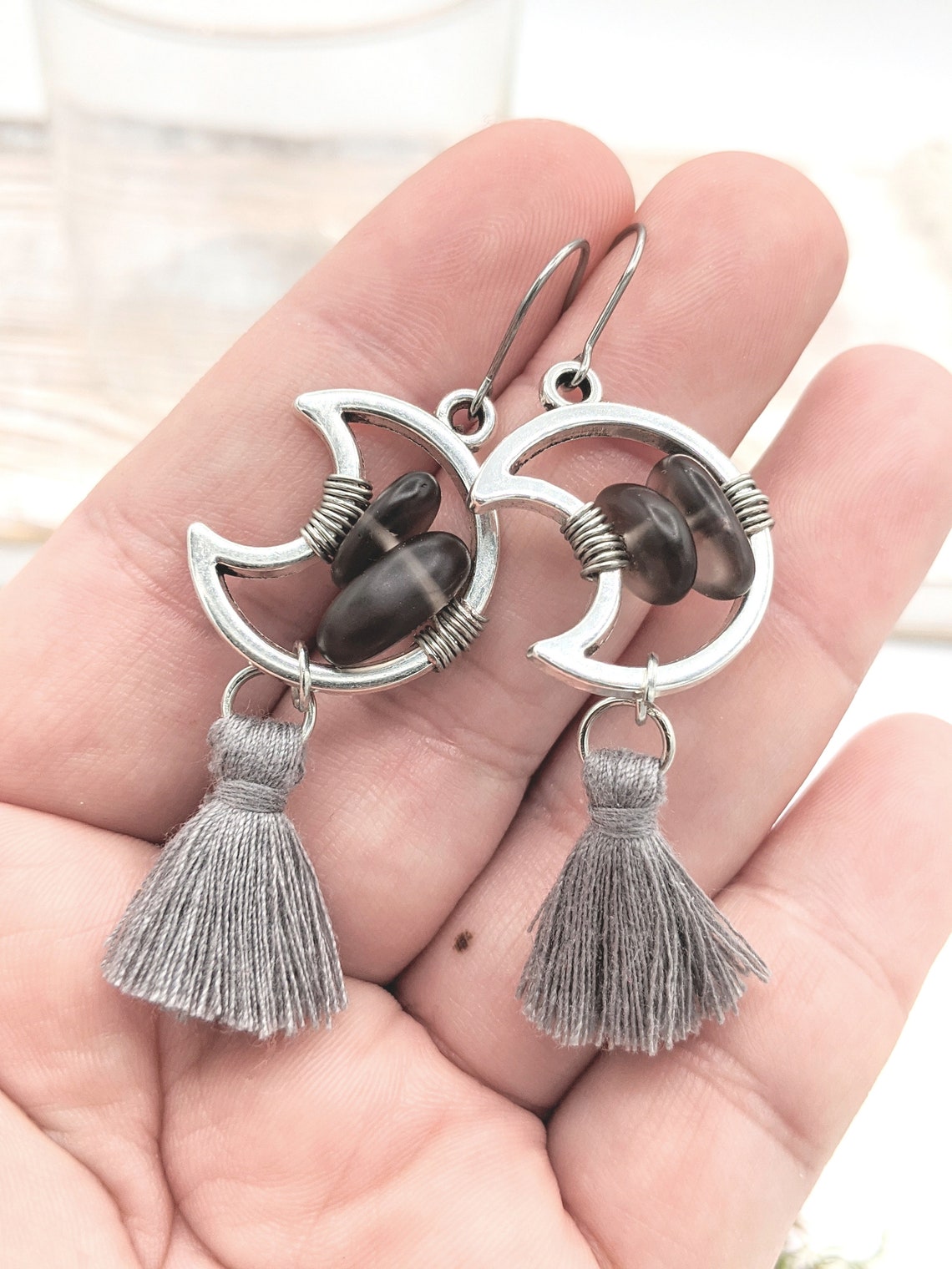 Pendientes De Cuerno, Joyas De Cuerno, Pendientes De Luna, Chaquetas De
