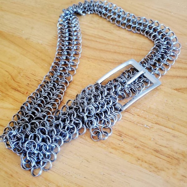 Chainmail Belt - Etsy