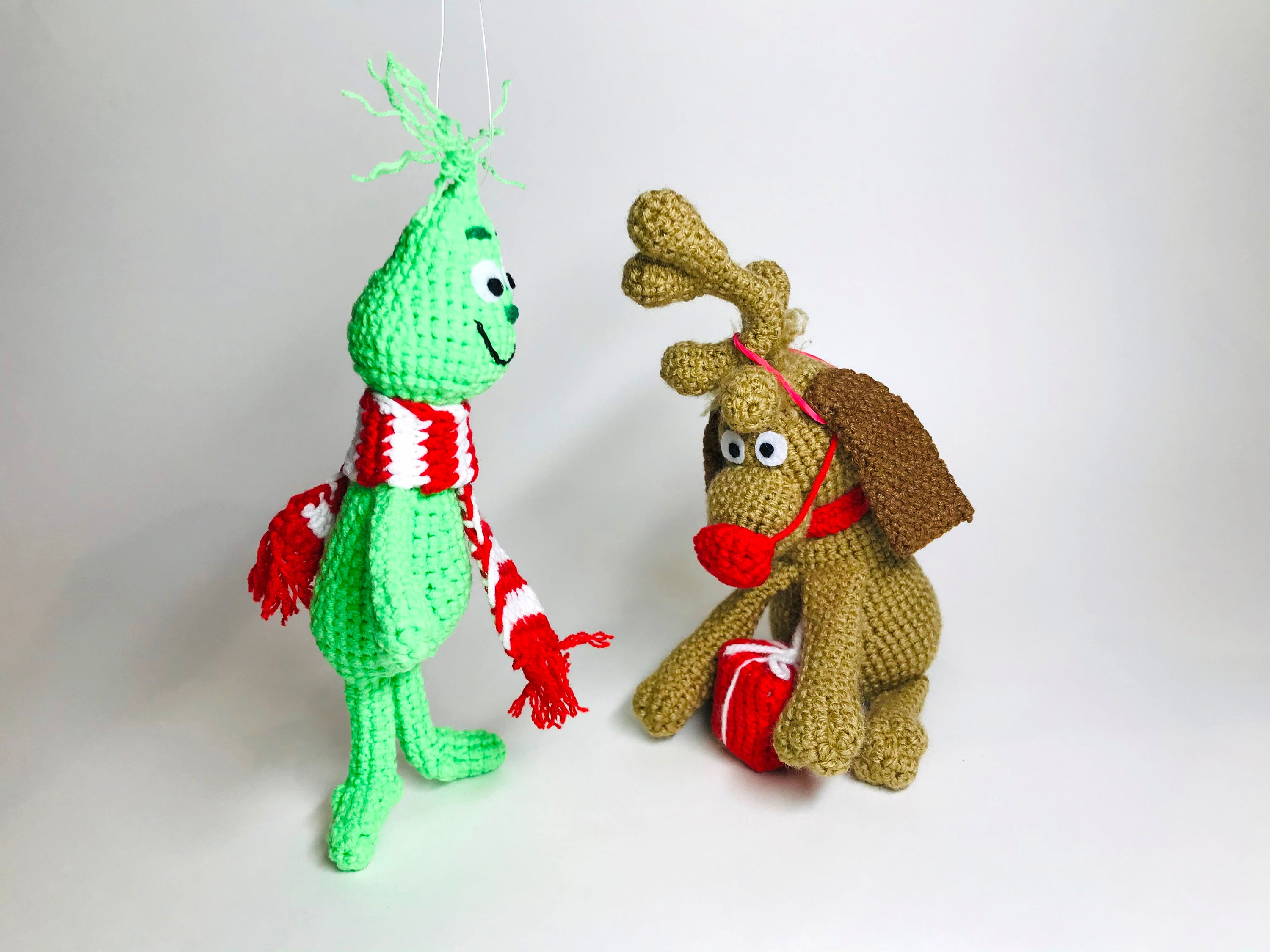 The Christmas Thief crochet pattern and dog MAX Grinch and Etsy