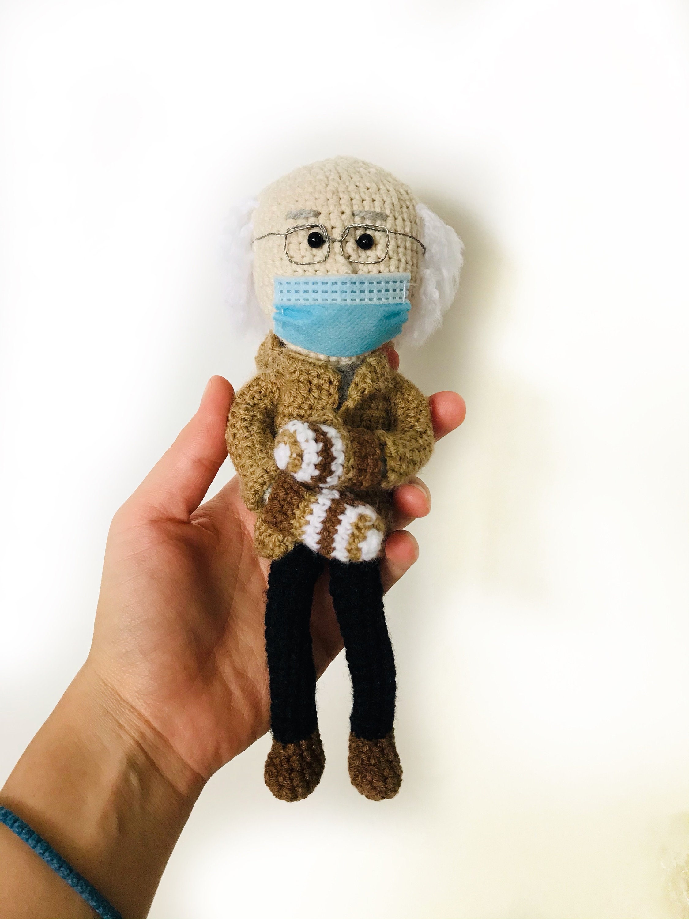 Bernie Sanders crochet pattern doll PDF bernie sanders tobey | Etsy