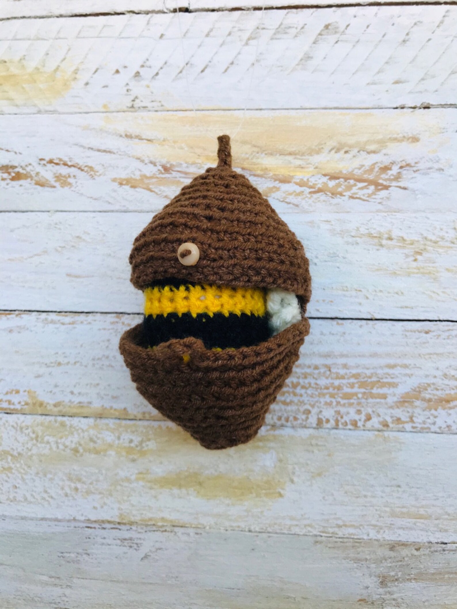 Bee Crochet Pattern Crochet Nest Pattern PDF File Etsy