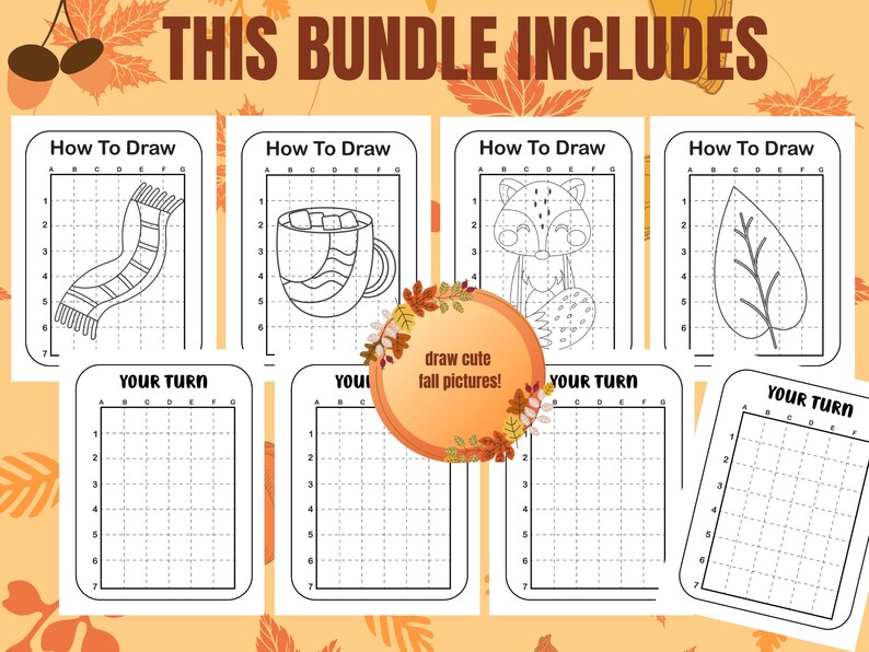 how to draw autumn, how to draw fall