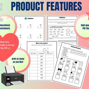 2nd & 3rd Grade Math Worksheets | Addition | Subtraction (PDF Download) image 8