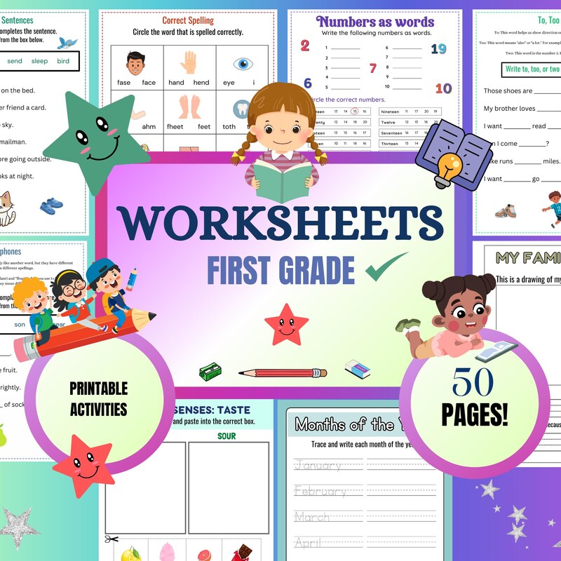 The First Grade First Grade - Etsy