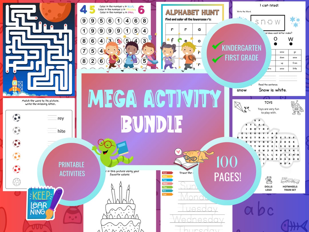 Kids Printables, Kids Activity Worksheets, Kindergarten Activities ...
