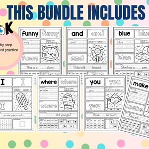 Trace words, find words, word search