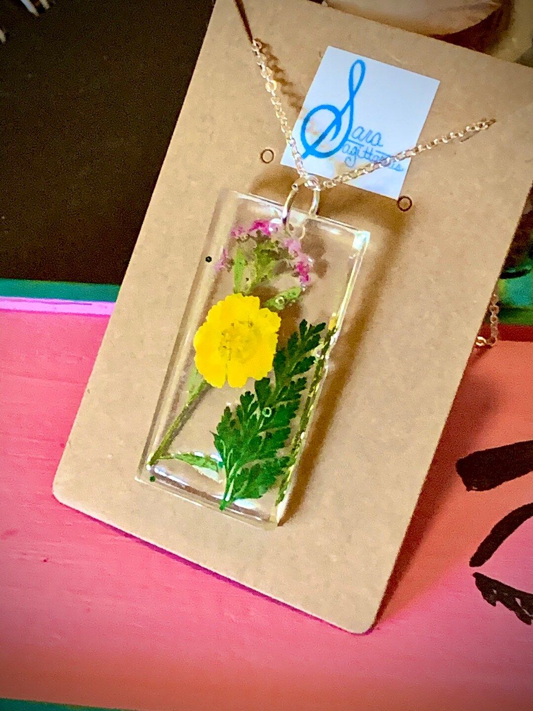 Gipizi Getrocknete Chrysanthemen 30 Stück - Trockenblumen Gelb Lila Deko