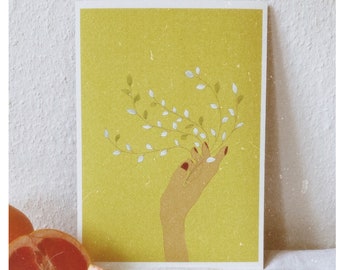 Hands & Flowers • Glicée Print