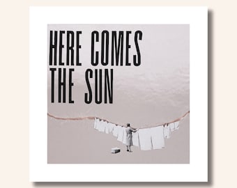 Here Comes The Sun • original collage art