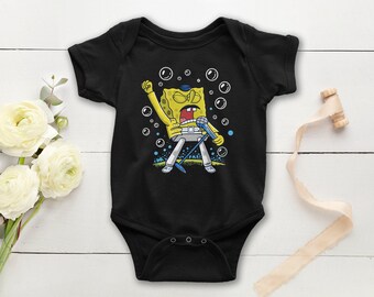 spongebob first birthday outfit boy