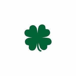 Quatre feuilles Trouve svg, Silhouette, Trouve st Patricks jour