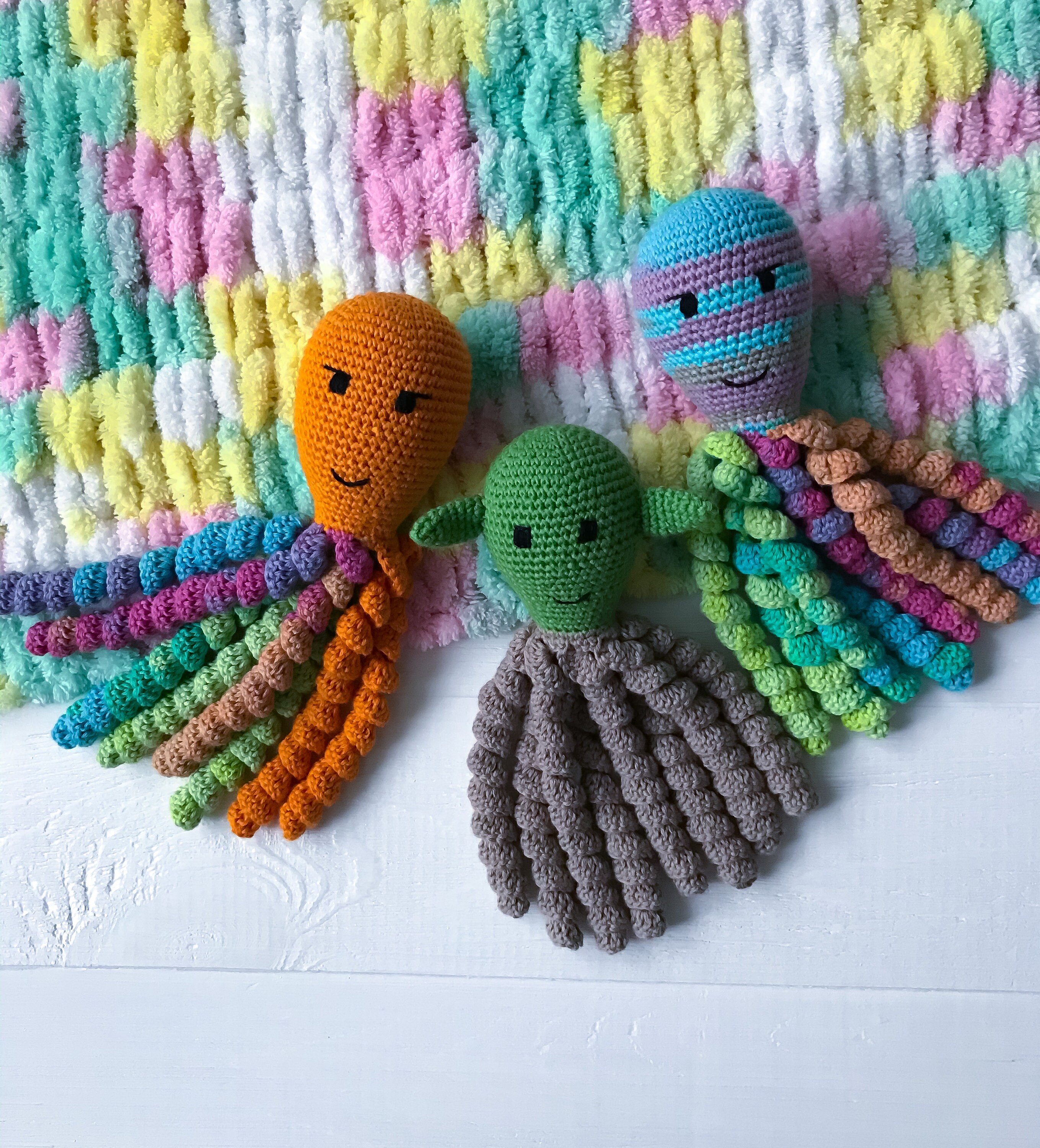 Knitted octopus for preemies babies Nicu octopus Crochet Etsy